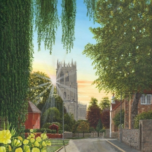 Summer Morning, St. Mary's Church, Tickhill